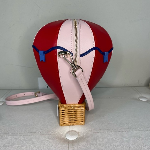 Kate Spade UP UP & AWAY Hot Air Balloon Novelty Purse NWOT - Picture 9 of 15